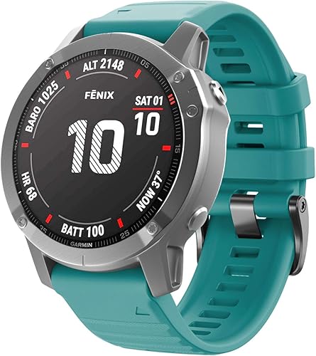 Miniatura 10 de NotoCity Compatible con correas de reloj Fenix 6 de 0.866 in para Fenix 6Fenix 6 ProFenix 5Fenix 5 PlusForerunner 935Forerunner 945Approach