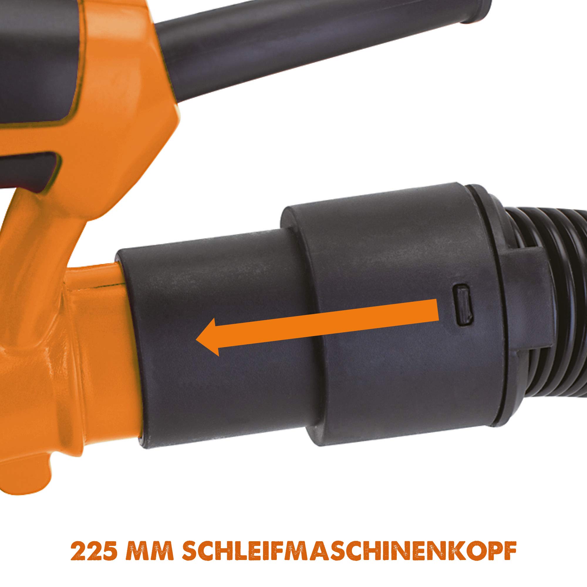 Evolution Power Tools - Ponceuse pour Cloisons Sèches à Commande Manuelle, 225 mm (230 V) orange PONCEUSEDWSR7235A