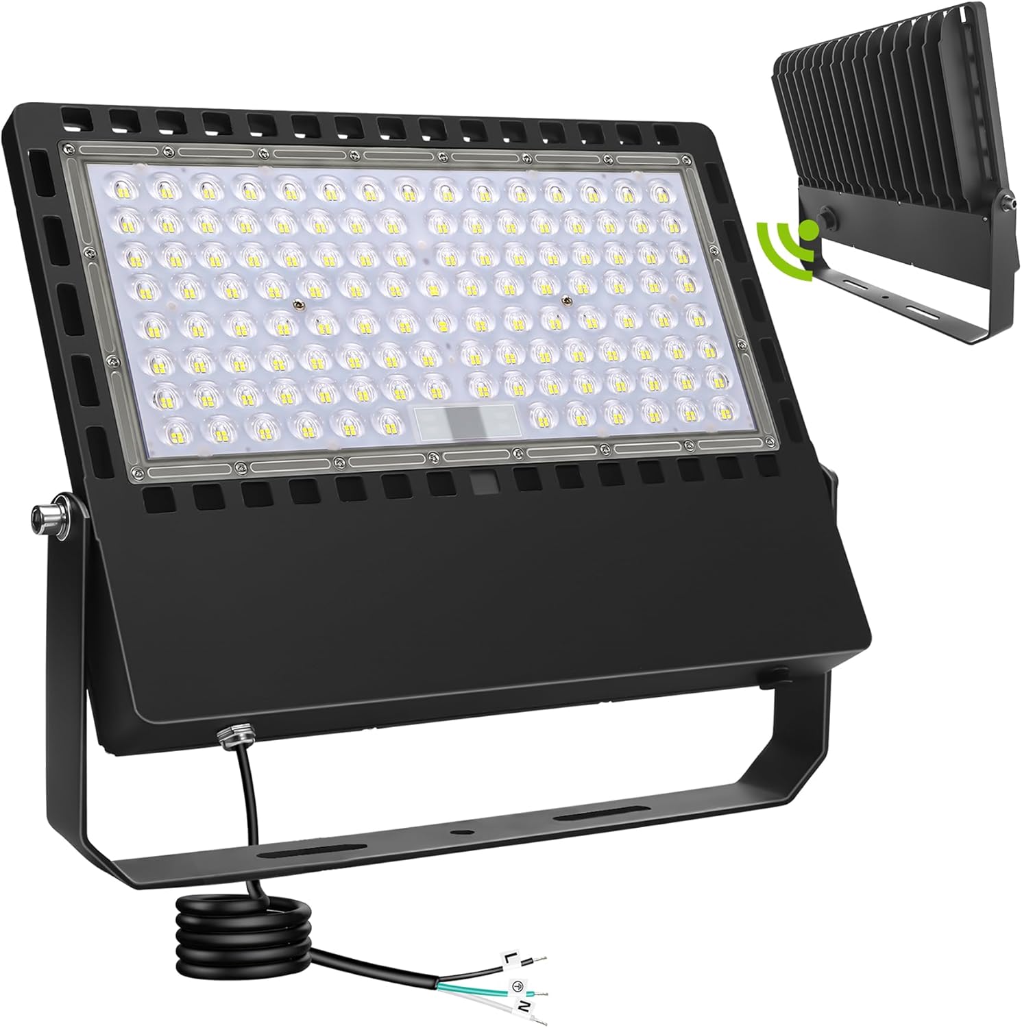 STASUN 300W 45000LM LED Flood Light Outdoor - High Lumen Super Bright, 100-277V 5000K Daylight White, IP66 Waterproof Stadium Lights for Arena, Backyard, Parking Lot, Courts, ETL Certification