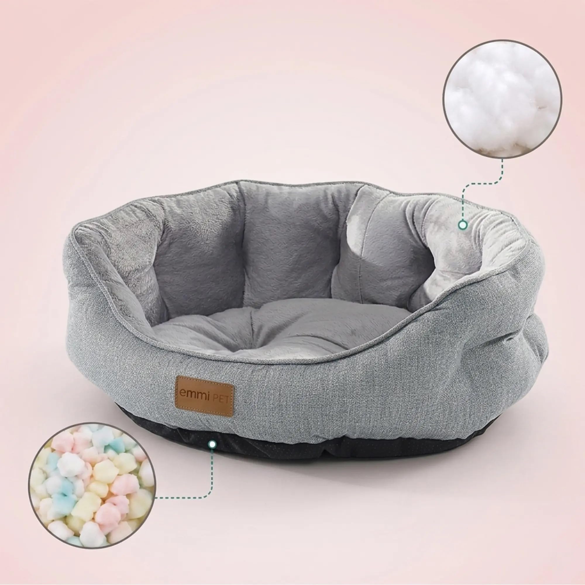 Emmi-pet Katzenbett & Hundebett Spirit L, Beige