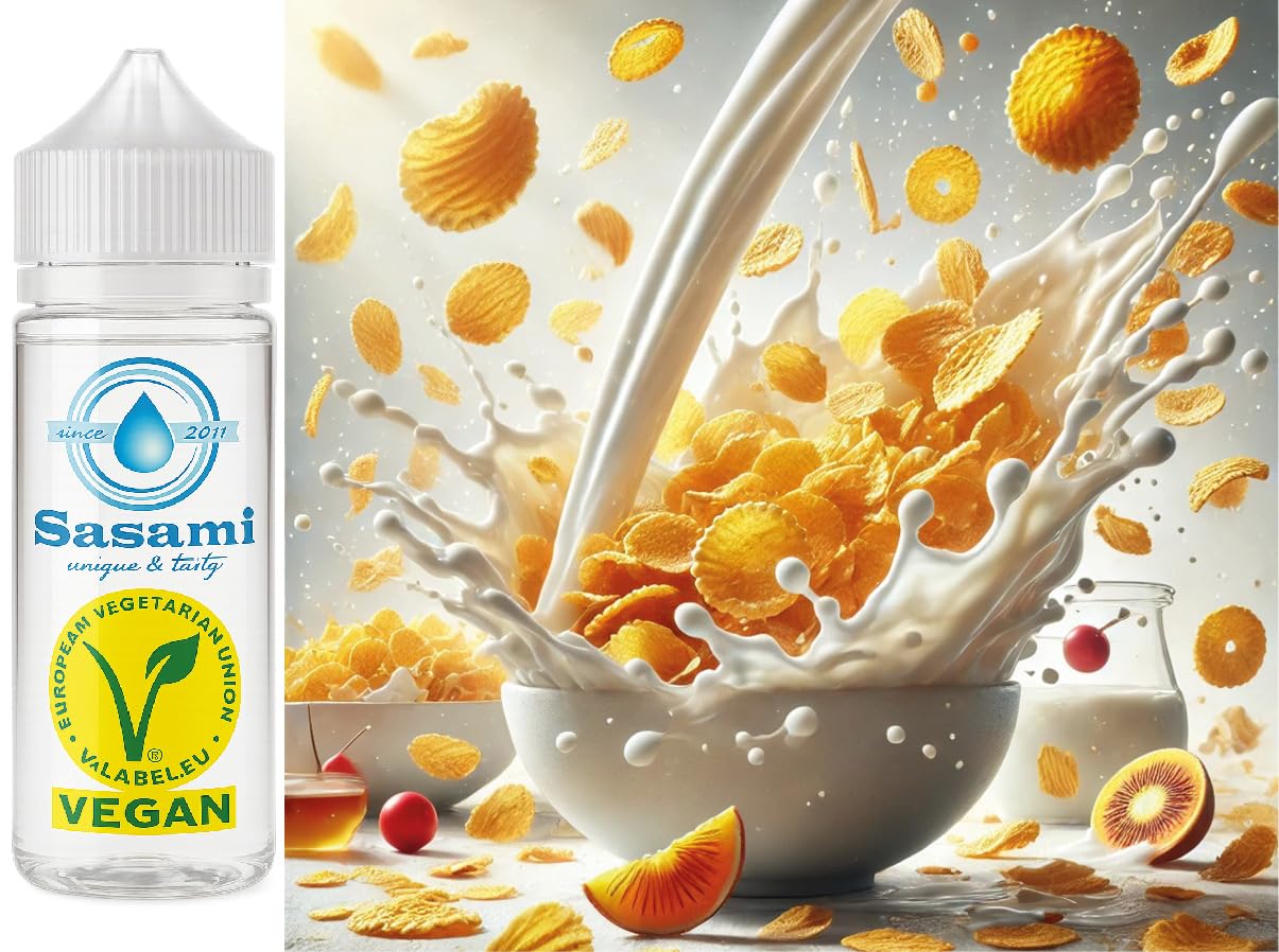 Cornflakes aroma concentrado - Vegano - Sasami - 100ml