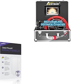 BoxWave Screen Protector Compatible With Anysun Sewer Camera with Locator and Distance Counter (7 in) - ClearTouch ImpactShield (2-Pack), Impenetrable Screen Protector Flexible Film