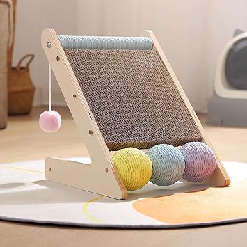 cat Scratching Board,Triangle,Combined cat Toy, a New Generation of cat Scratcher, cat Health,Cat Scratchers for Indoor, Protecting Furniture Cat Scratch Pad, Cardboard Cat Scratching with Ball Toy cat Scratching Board,Triangle,Combined cat Toy, a New Generation of cat Scratcher, cat Health,Cat Scratchers for Indoor, Protecting Furniture Cat Scratch Pad, Cardboard Cat Scratching with Ball Toy