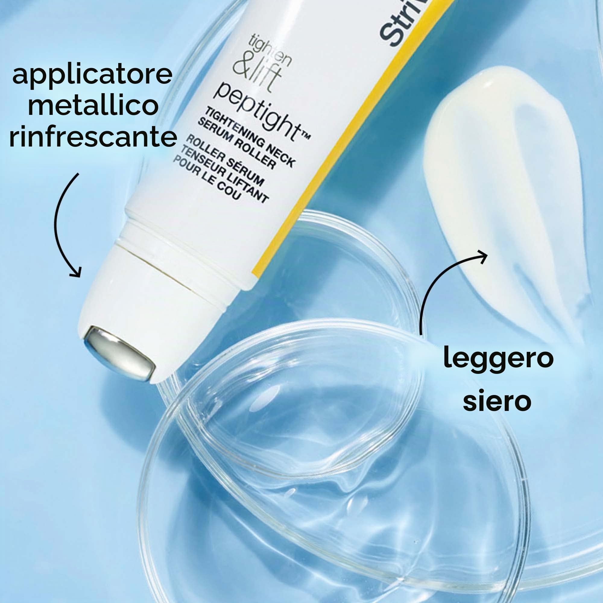 StriVectin Serrare & Lift Peptight - Rullo siero per collo serrato, 50,3 ml