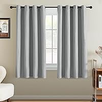 Vista 63 de H.VERSAILTEX Cortina de lino para oscurecer la habitación para dormitorio/sala de estar, cortinas opacas extra anchas de 100 x 84 pulgadas