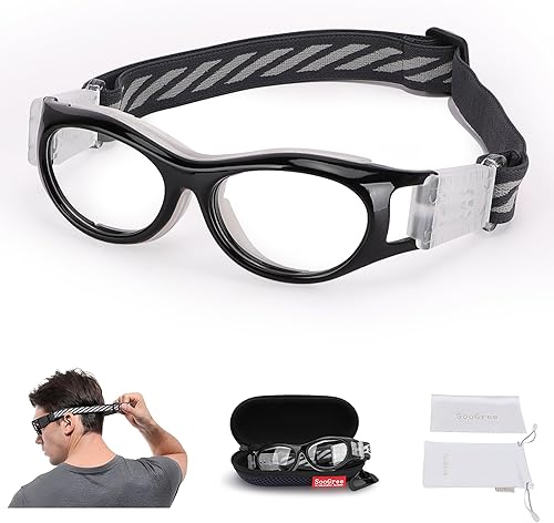 Gafas deportivas para niños, gafas de baloncesto y fútbol, gafas de seguridad para niños, antichoque, marco de colisión, 7-14