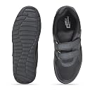 Liberty Force 10 9906-90VGN Black Non-Lacing School Shoes for Kids - 7 UK gallery image
