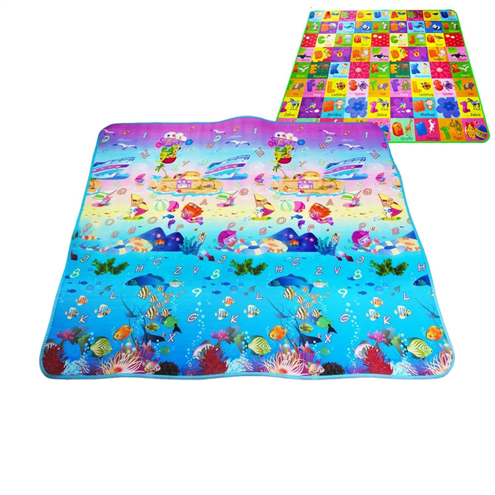 180x120cm Tappeto Da Gioco Tappeto Da Gioco Per Bambini Tappetino Per Gattonare,Tappetini Per Bambini Per Giocare,Tappeto Da Gioco Educativo,Tappetino Gioco In Schiuma EVA Pieghevol