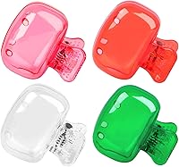 Vista 16 de Hxezoc Paquete de 4 fundas de cabeza de cepillo de dientes de viaje, protector de cepillo de dientes, estuche protector de cepillo de cepillo