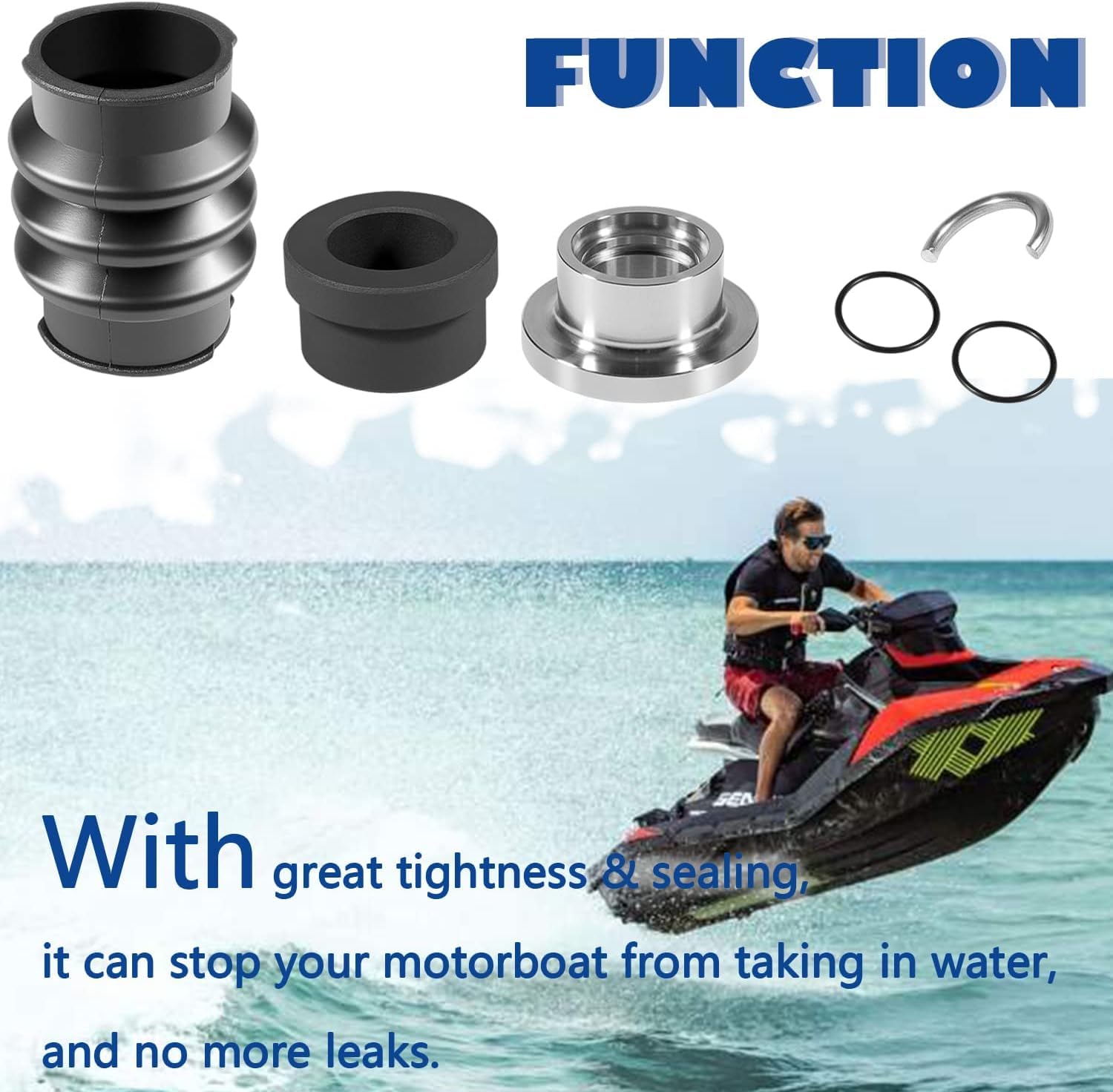 Per Sea Doo Carbon Seal Drive Line Rebuild Kit & Barca All 717 720 787 800 951 SPX XP GTX GSX
