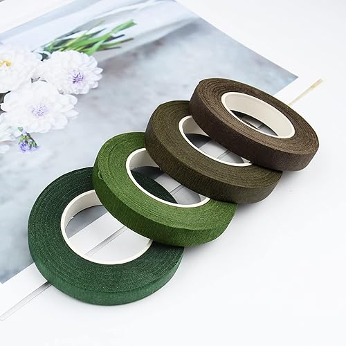 Miniatura 2 de findTop - Kit de 6 arreglos florales, 4 rollos de 12 pulgada de ancho 30 yardasrollo de cintas florales y alambre floral de calibre 18, paquete de