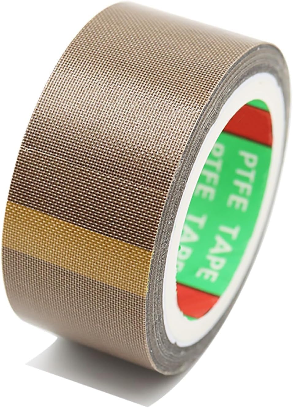 Cinta de teflón de 0,08 mm de grosor y 25-40 mm de ancho, adhesiva de PTFE for selladoras al vacío e industrias eléctricas, 10 metros de largo.(40mm)