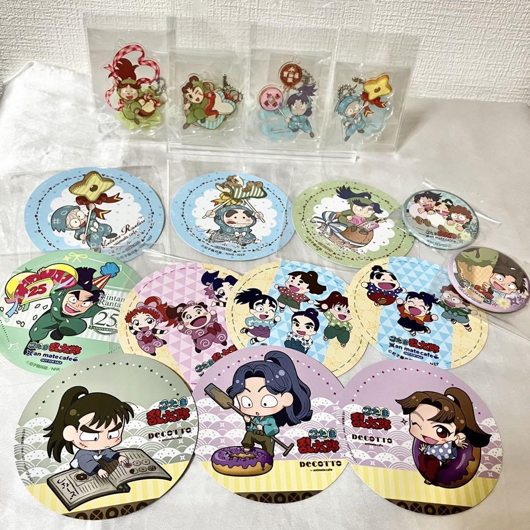 忍たま乱太郎 カフェコラボ セット Amazon.co.jp: 忍たま乱太郎コラボカフェセット : ホビー