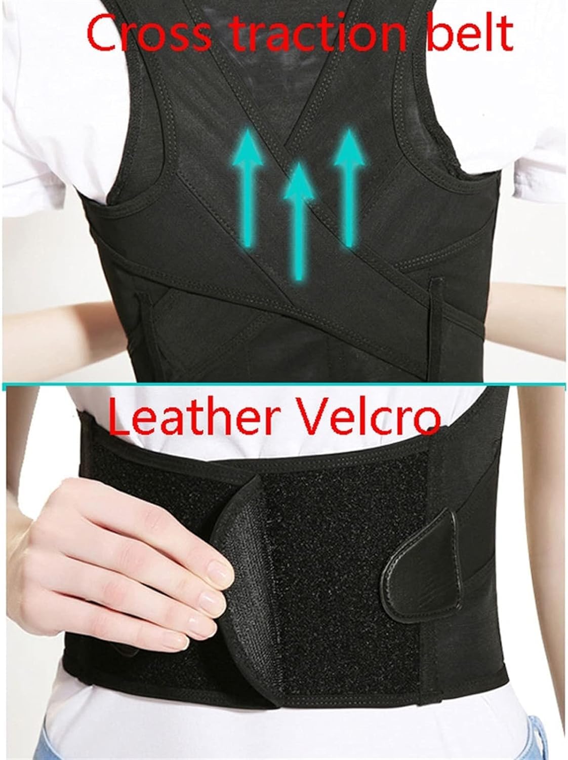 Corrector de Postura para Mujeres y Hombres, Faja enderezadora de Espalda, cinturón de Soporte Lumbar con Soporte de Metal para Alivio del Dolor de Espalda, Cuello y Hombros, mej