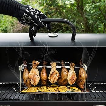 Amazon.com : Navaris Stainless Steel Chicken Leg & Wing Rack