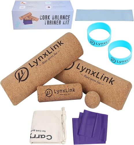 Cork LLKJ- Cork Balancing Board balance-board, Brown