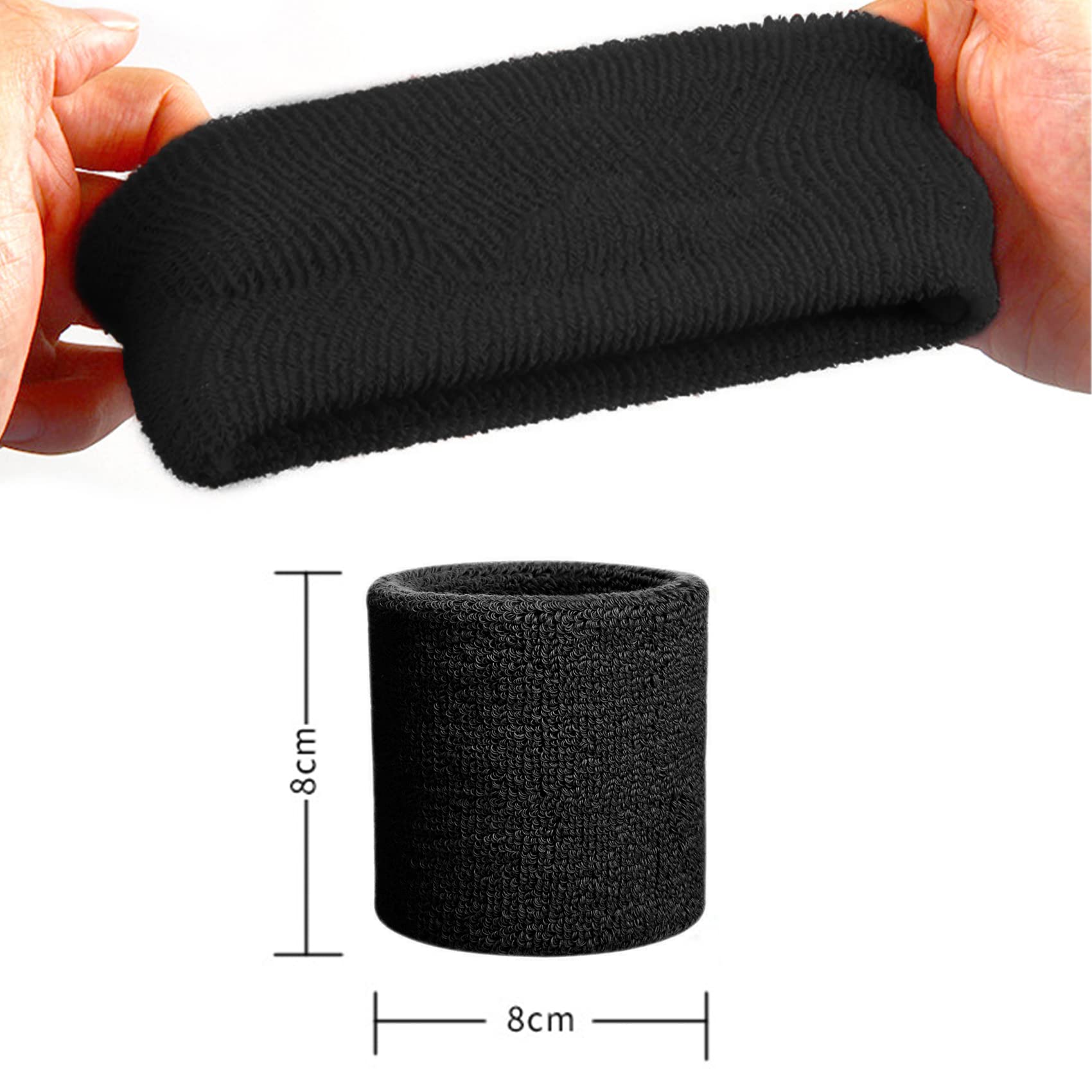 1 Pair Protège-poignet Sport Bandage Poignet Pouce Elastique Bande Maintien Poignet Tendinite Soutien Bandeau Poignet Force Tennis Fitness