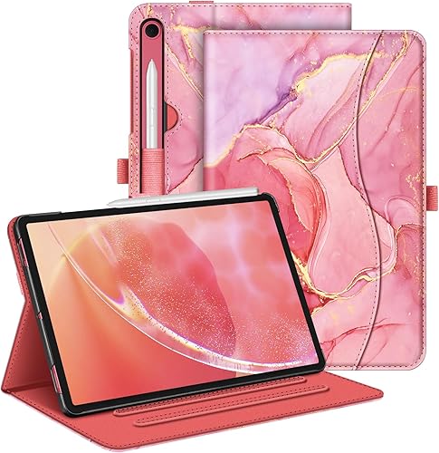 Miniatura 106 de Fintie Funda para Samsung Galaxy Tab S10 Lite/S10 FE/ S9 FE 5G 10.9 pulgadas/Tab S9 de 11 pulgadas con soporte para S Pen, cubierta protectora