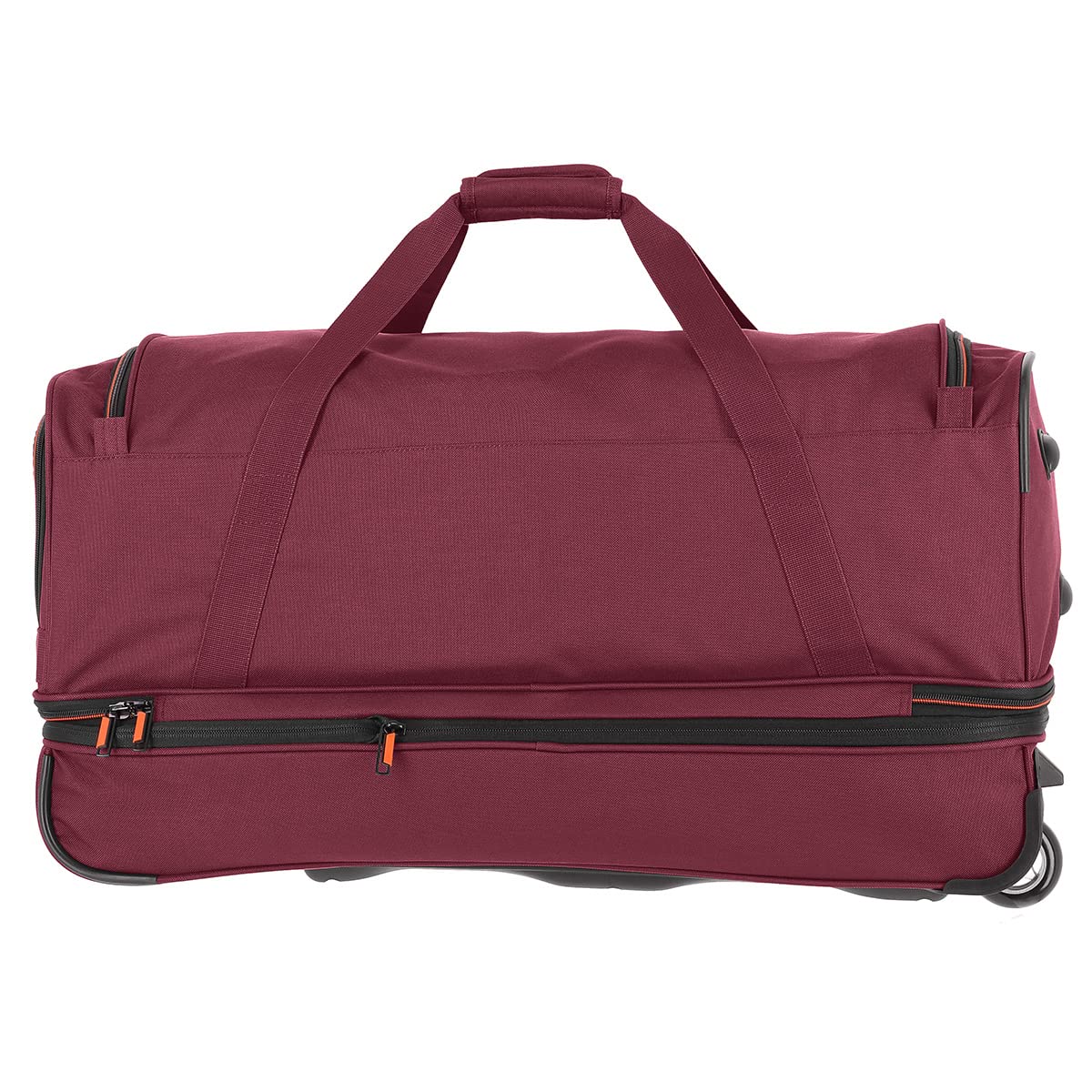 travelite Bolsa de viaje Trolley con ruedas, volumen grande y ampliable, BASICS, bolsa enrollable para equipaje blanda con pliegue de expansión, 70 cm, 98 - 119 litros