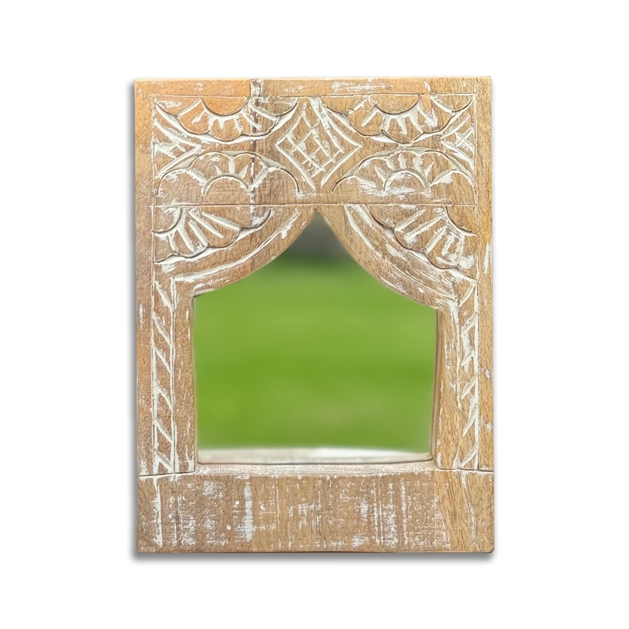 Handcrafted Indian Jharokha Mirror Frame -16 Handcrafted Indian Jharokha Mirror Frame -16