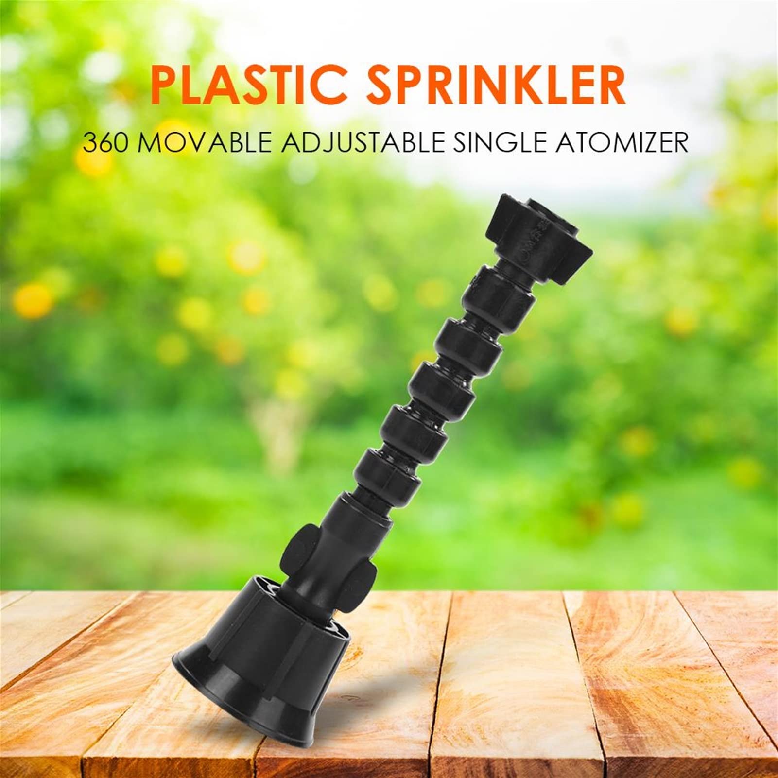 Garten Rasensprenger Bewässerungssystem Sprühdüse Elektrische Sprinkler Landwirtschaftsgarten Bewässerungswerkzeug Inländische landwirtschaftliche Düsenbefestigungskopf(Single Head)