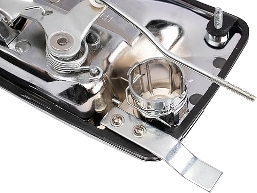 Miniatura 154 de TRQ Manija de puerta exterior texturizada LH del conductor trasero para Chevy GMC Pickup Truck SUV