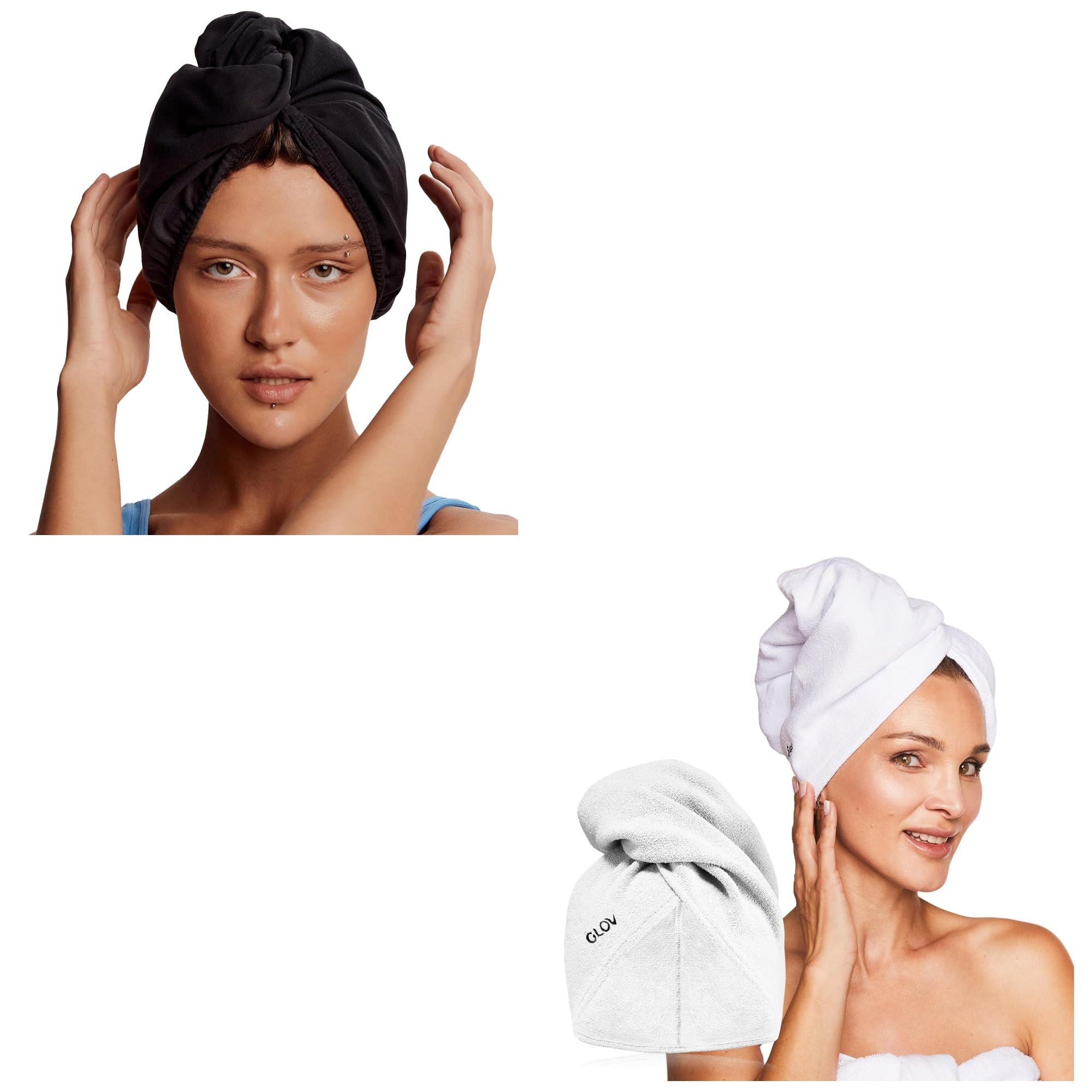 Serviettes microfibre cheveux bouclés pour votre routine - 8