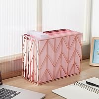 Vista 7 de Y YOMA Paquete de 6 carpetas colgantes degradadas tamaño carta, carpetas colgantes decorativas, bonitas carpetas organizadoras para archivadores