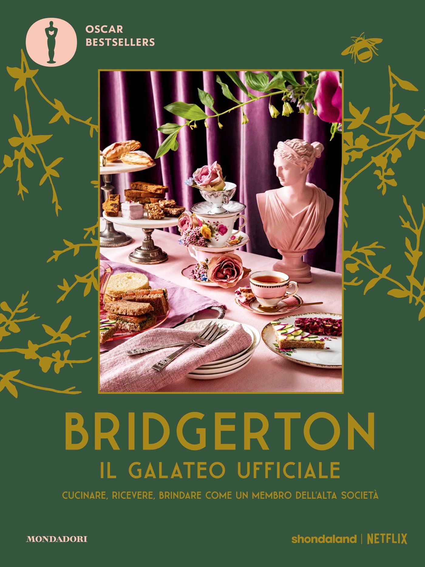 Livre de cuisine Bridgerton : l'art de recevoir et cocktails inspirés de la Régence