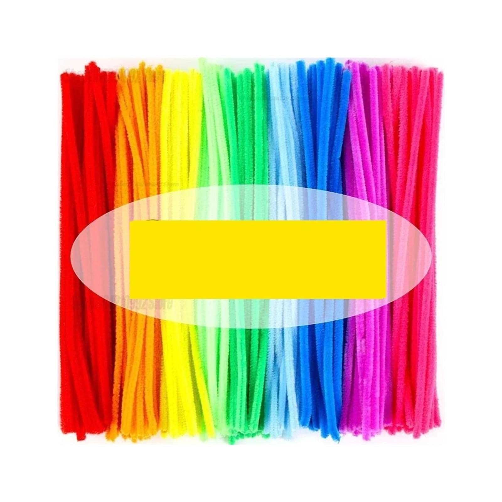 TGDGFKIAS Cure-pipes pour loisirs créatifs, Tiges de Chenille torsadées multicolores, paquet 100 à 1000 pièces for décorations artisanales DIY(Color 2,1000PCS)