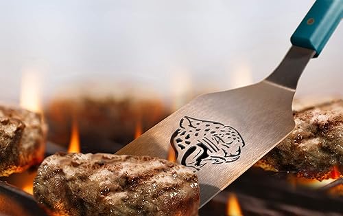 Vista 52 de YouTheFan NFL Spirit Series - Juego de utensilios de parrilla para barbacoa, 3 piezas: Sportula (espátula) de acero inoxidable de 18 pulgadas