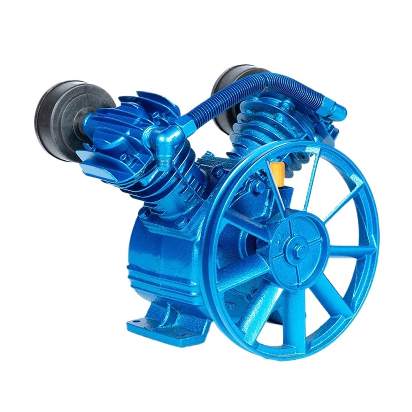 Cylinder 2.2KW Air Compressor Pump Head Two Cylinder Pneumatic High Efficiency Replacement Tool for Workshop and Industrial Use for Machine