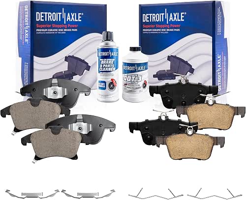 Detroit Axle - Brake Pads for 2013-2016 Ford Fusion 2013-2020