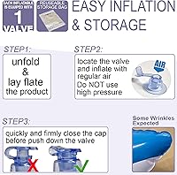 Vista 3 de Jet Creations Space Theme Inflatable Moon Ball, 12” After Inflated Earth’s Natural Satellite, Educational Toy, Beachball, Pool Fun, Party