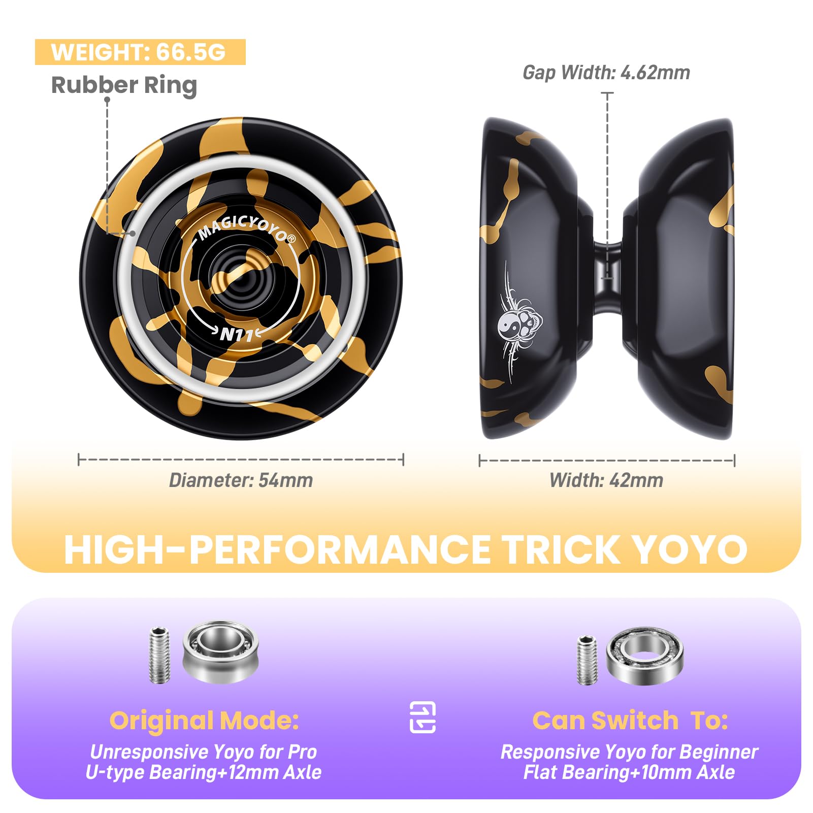 Amazon.ca: MAGICYOYO: Unresponsive yoyo