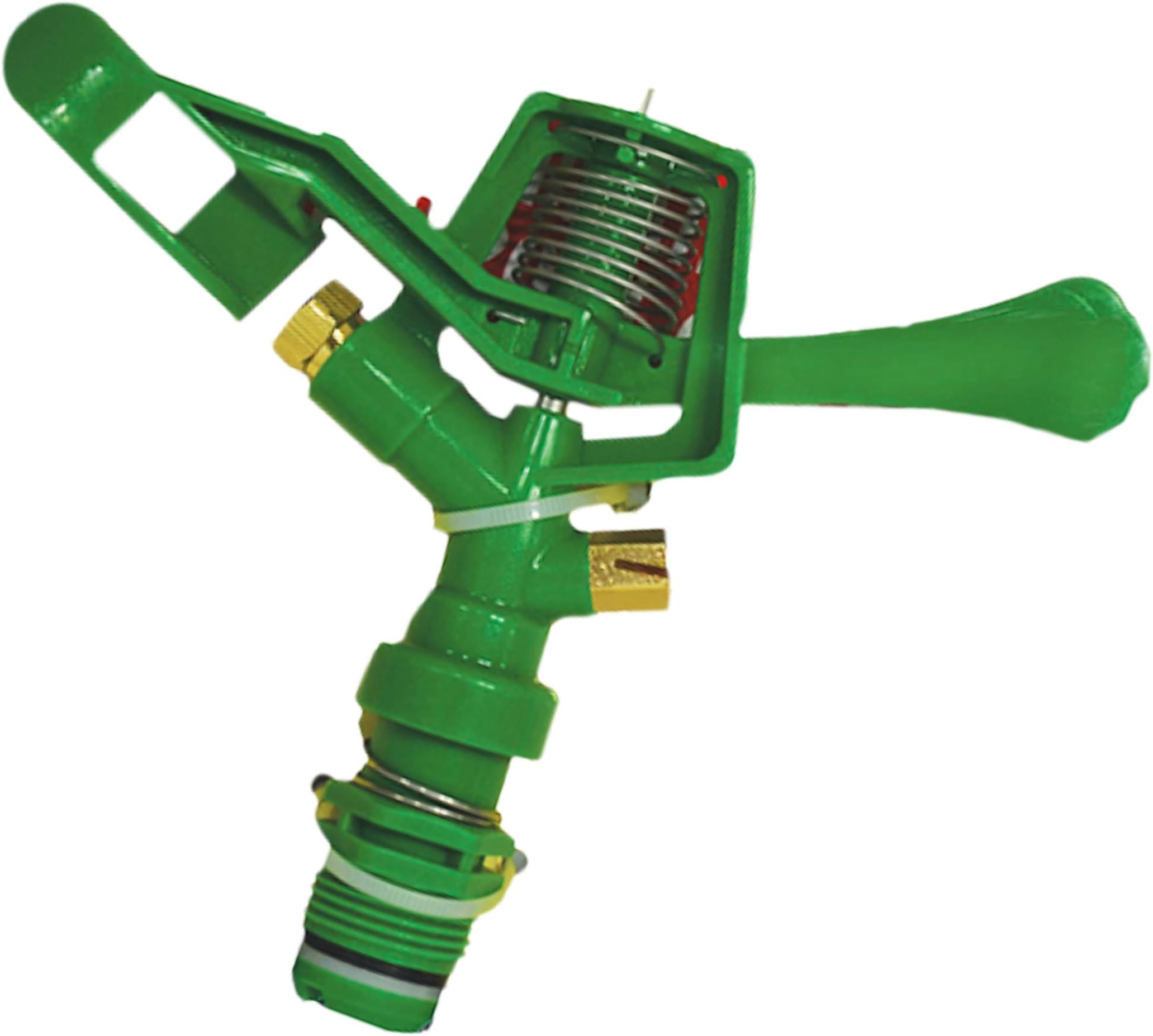 KisanKraft KK-IRIS-2021 Small Sprinkler | Compact and efficient Design for Uniform Water Distribution | Ideal for Small Gardens, lawns & Flower beds | Easy to use | Perfect for Gentle Irrigation