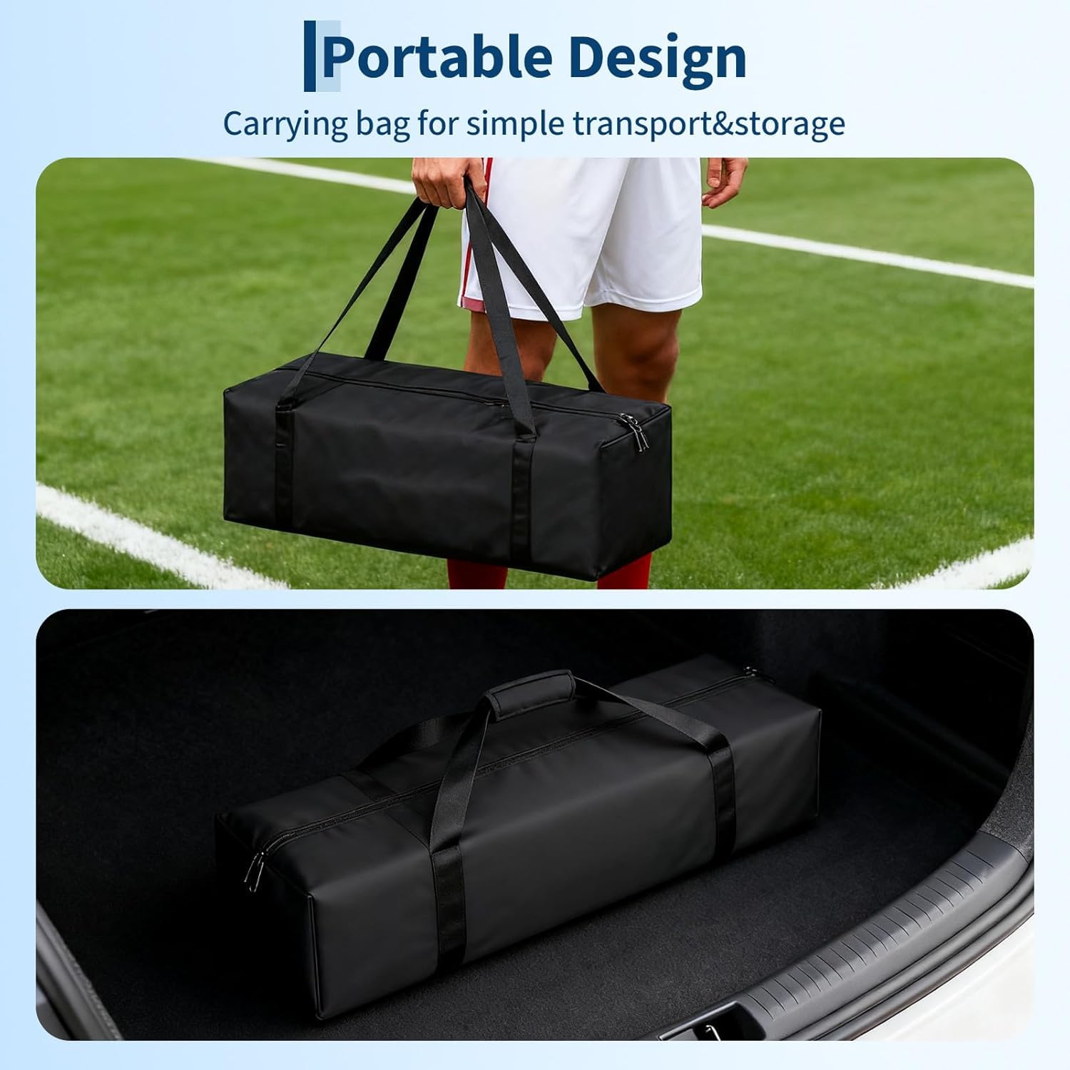 Porta Da Calcio Allenamento 5-in-1 Dimensione 7x5FT, Rete Rimbalzo Addestramento Passaggi e Controllo Palla, Struttura Metallica Resistente, Facile Assemblaggio Per Giardino Esterno