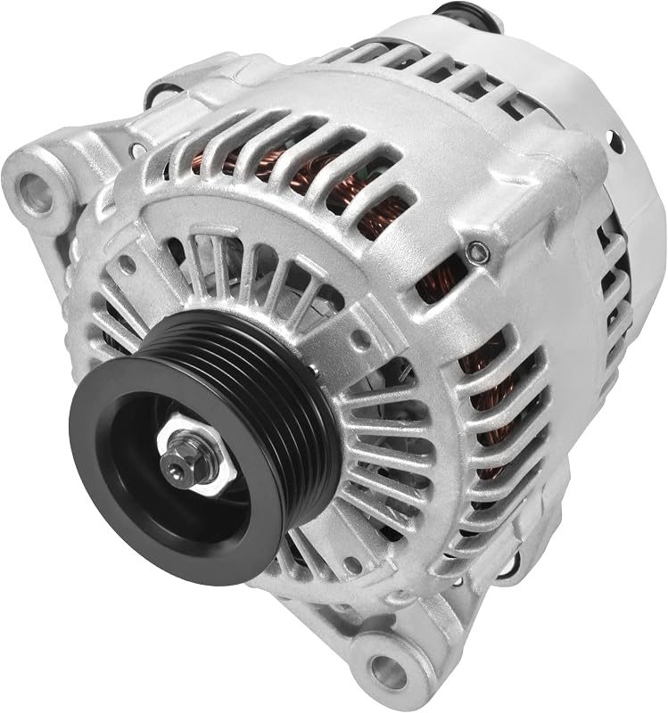 Alternador SINTLY 12 V 130 A para Kia Sorento, Sedona, Borrego e Hyundai Veracruz, Sonata, Santa Fe, Entourage e Azera – 6 ranhuras