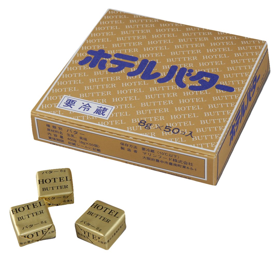 Amazon.co.jp: マリンフード ホテルバター(8g×50個)[冷蔵] : 食品