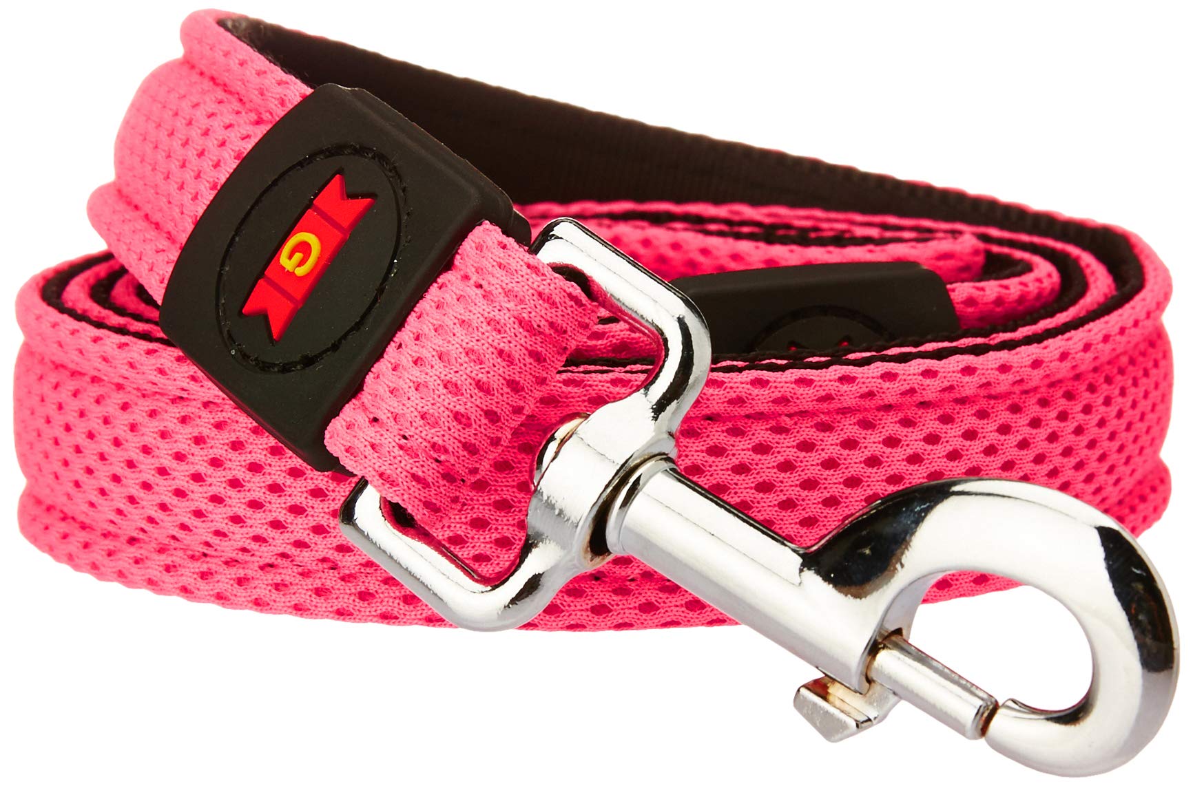 G Glenand Mesh Leash DCA201 Made with Soft Nylon Cloth It Gives Soft Feeling for Your Pets, Pink, Medium, 100 g (B07YSNSNZV) Amazon Price History, Amazon Price Tracker