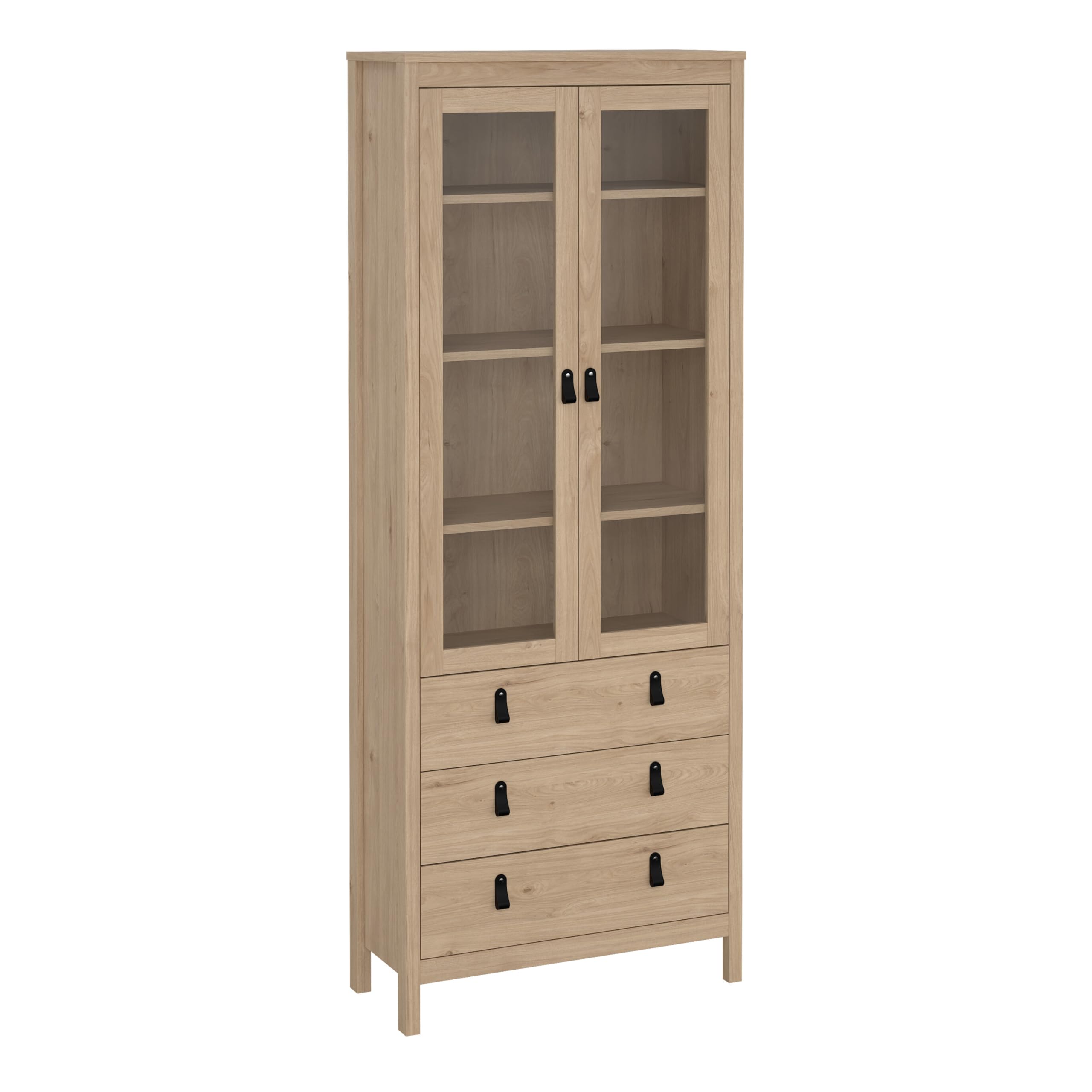 Furniture To Go | Barcelona, Jackson Hickory Oak, China Cabinet