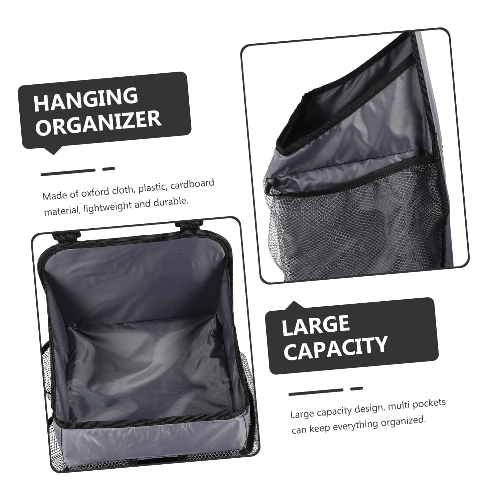 Bolsa de Almacenamiento para Cuna Colgante, Organizador de Pañales | Mesita de Noche, para Biberones y Juguetes, Plegable, Uso en Viaje y Exterior