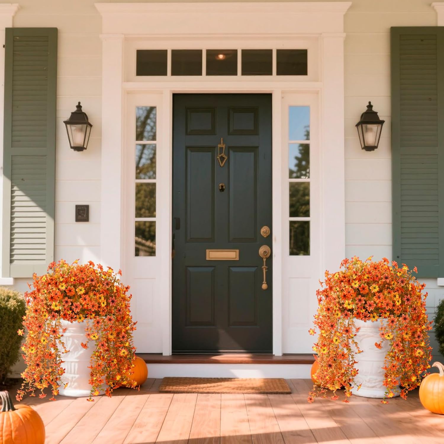 Transform Your Space: Top Review of UV Resistant Faux Mums for Autumn Decor