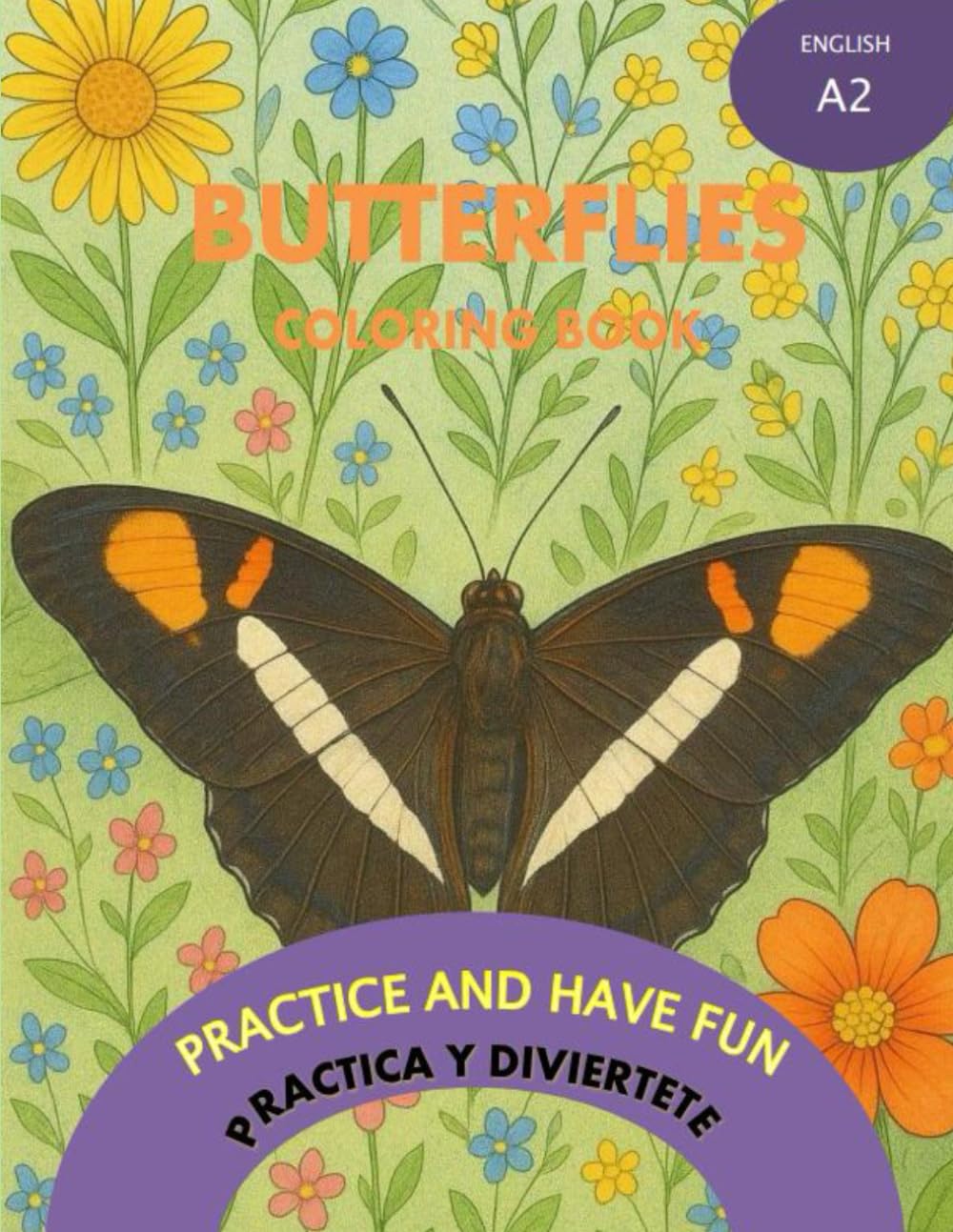 Butterflies: coloring book
