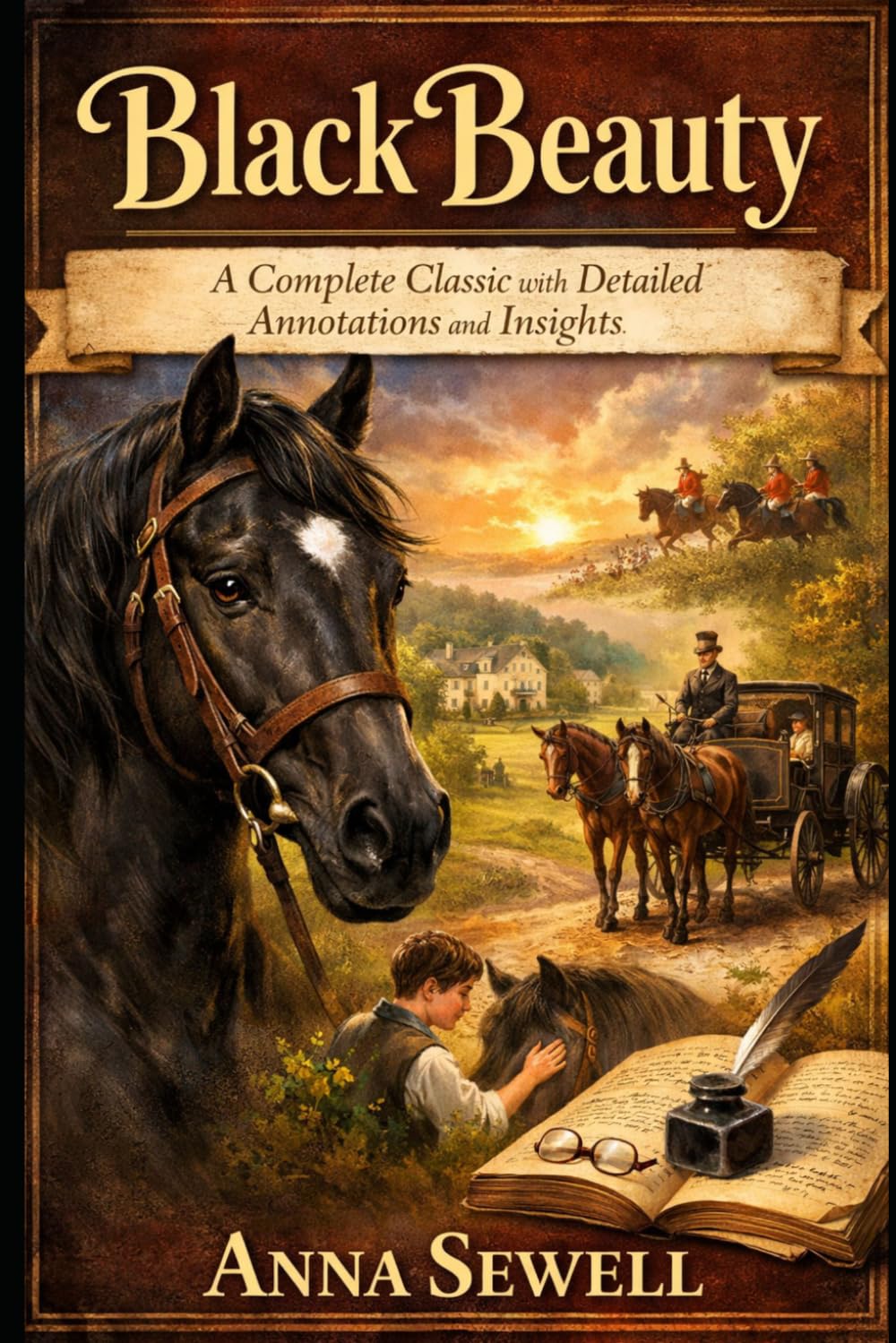 Black Beauty - A Complete Classic with Detailed Annotations and Insights