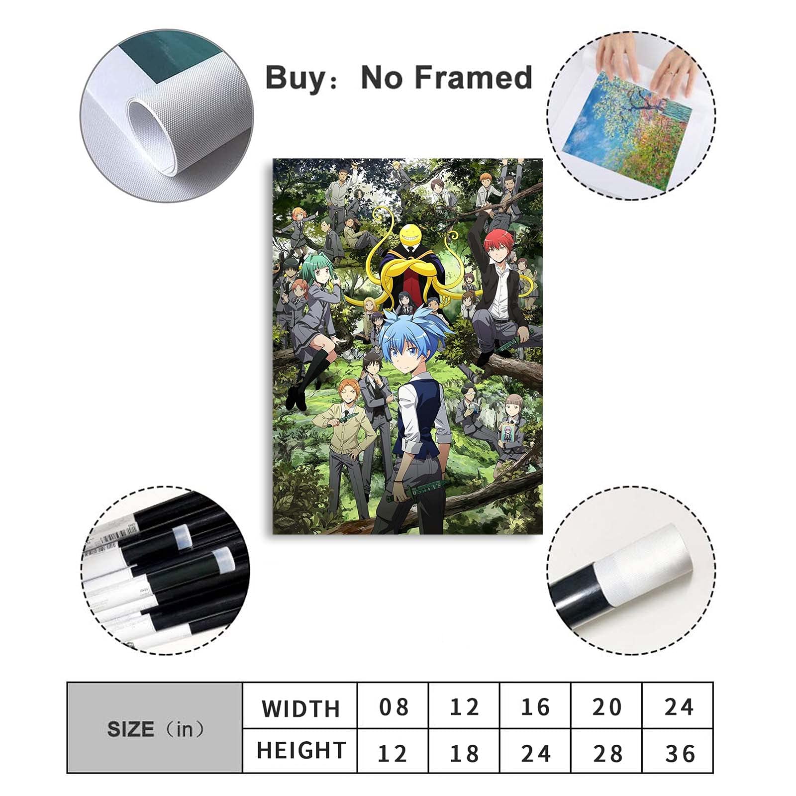 暗殺教室 ポスター　大量セット 暗殺教室 POP UP STORE in マルイ」期間限定オープン！描き