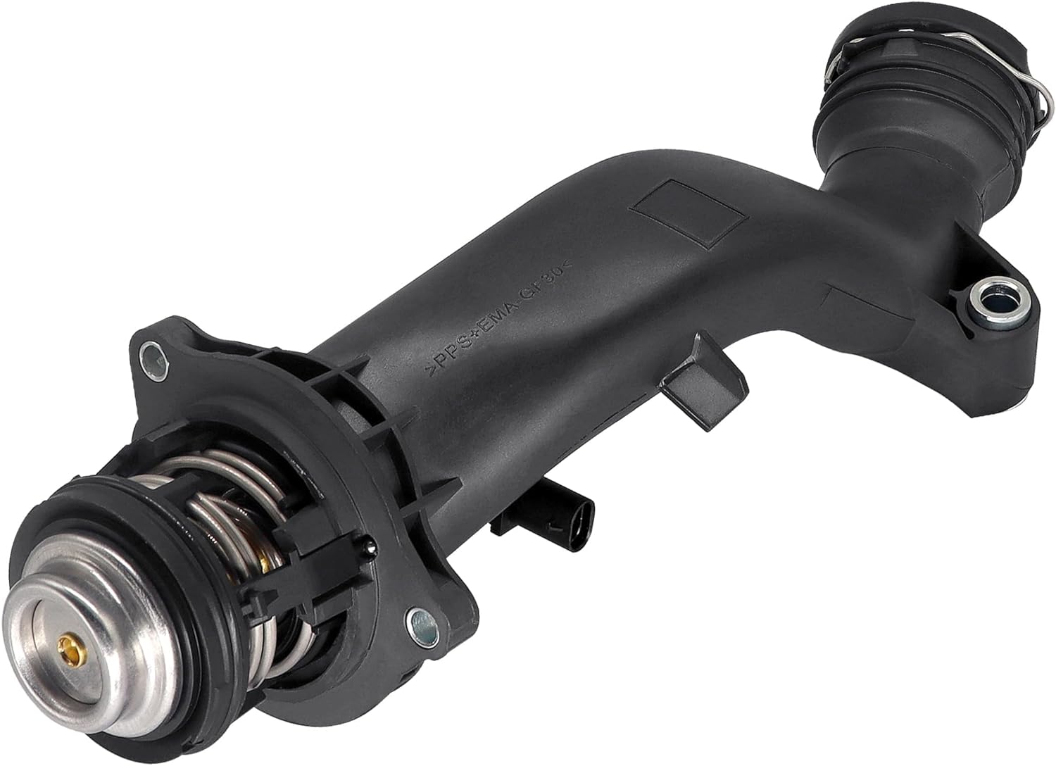 Engine Coolant Thermostat Housing Fit for Mercedes-Benz E550 CL550 CLS550 GL450 GL550 GLS550 E63 G63 GLE63 GLS63 ML63 AMG S ML550 2011-2018 Replace A2782000815 2782000615