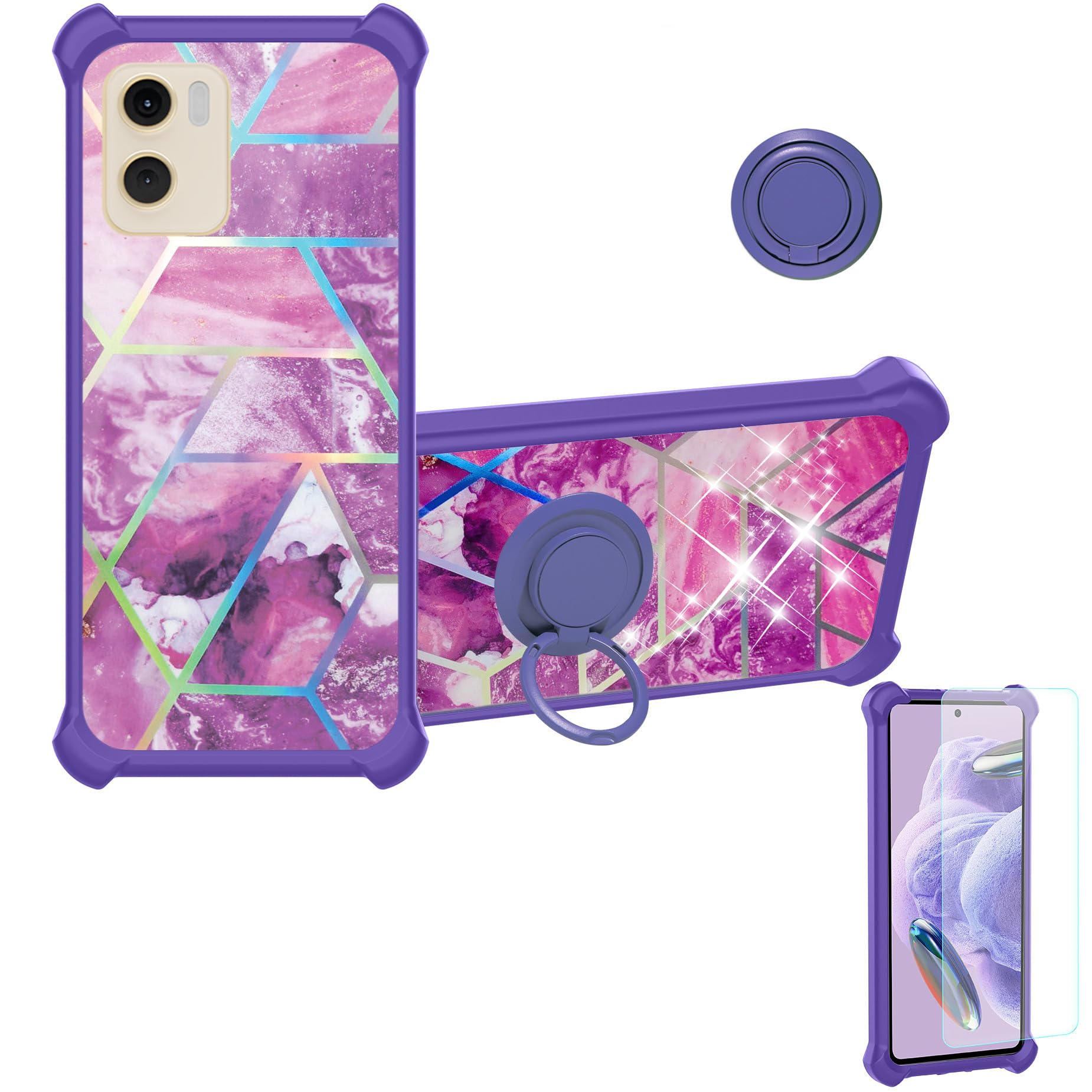 Amazon.com: jioeuinly Jambophone Jp1 Case Compatible for Jambo Phone  Jambophone Jp1 Phone Case Cover [with Tempered Glass Screen Protector][Hard  PC + Soft Silicone][Ring Support] [Colorful Reflect Light] IMDZ-ZS : Cell  Phones &