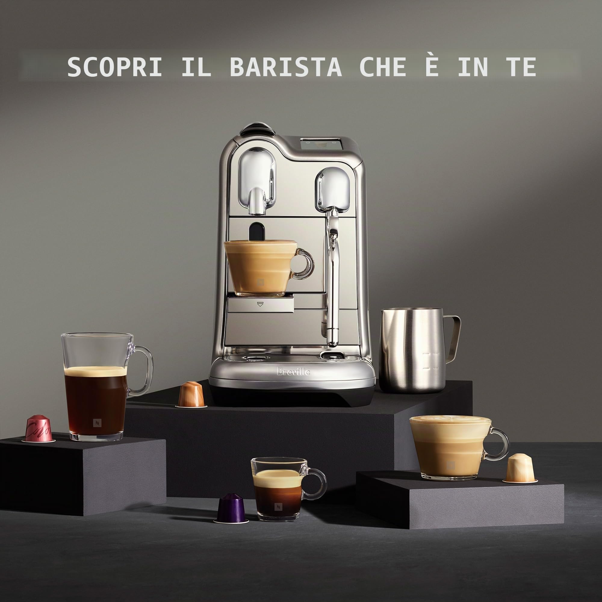 Nespresso Creatista Pro di Sage, Stainless Steel