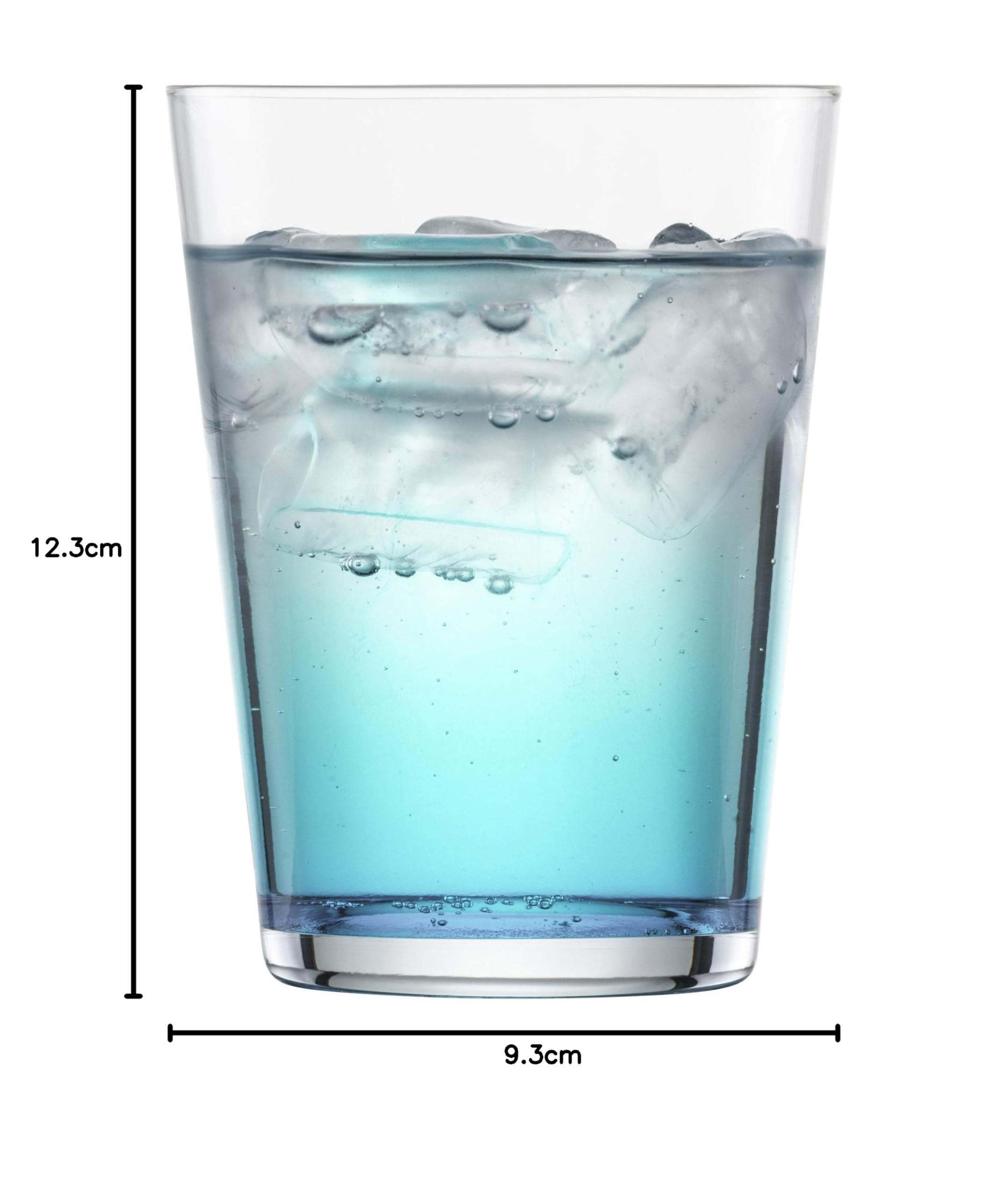Zwiesel Glas Wasserglas Together Kristall Groß 4er Set, Trinkglas, Becher, 548 ml, 122343